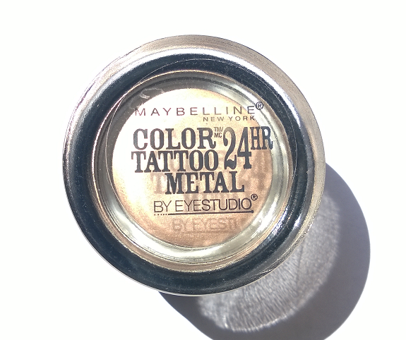 Maybelline EyeStudio Color Tattoo 24Hr Eyeshadow Tough As Taupe 35 014 oz  Pack of 2