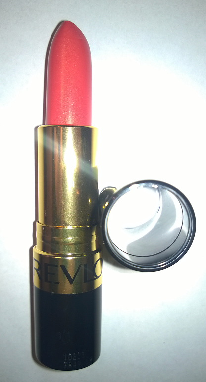 Revlon Coralberry Super Lustrous Lipstick Swatch & Review.